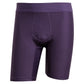 Men`s 7 Inch Tennis Shorts and Tight Set Aurora Plum Apparel Adidas