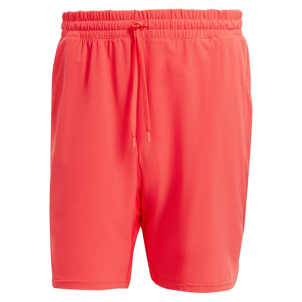 Men`s Ergo 9 inch Tennis Short Semi Lucid Red Apparel Adidas