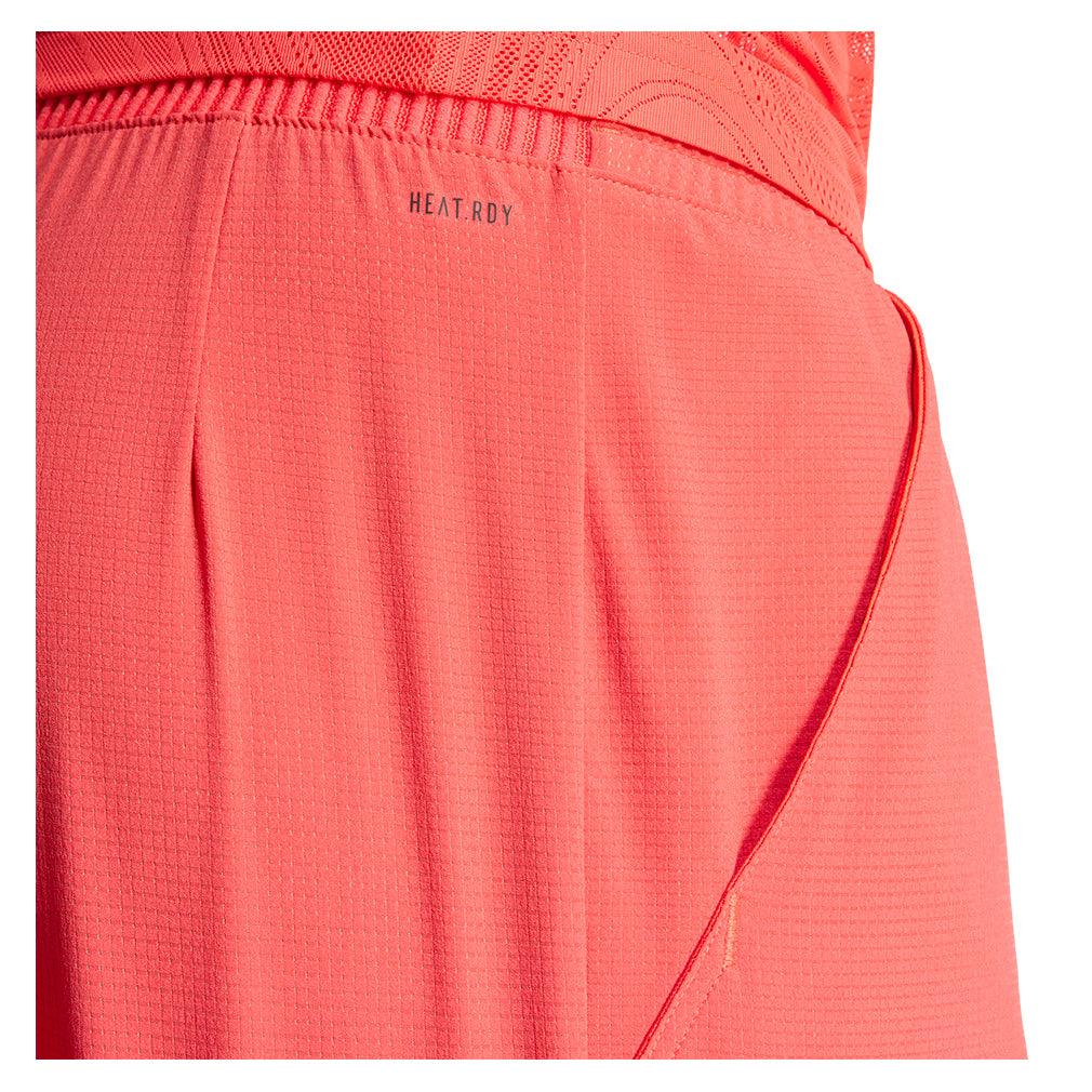 Men`s Ergo 7 inch Tennis Short Semi Lucid Red Apparel Adidas