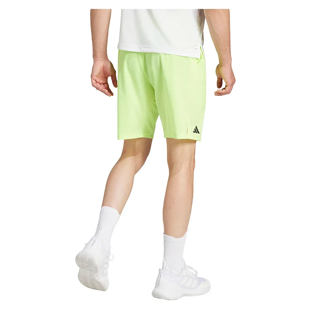 Men`s Ergo 7 inch Tennis Shorts Lucid Lemon Apparel Adidas