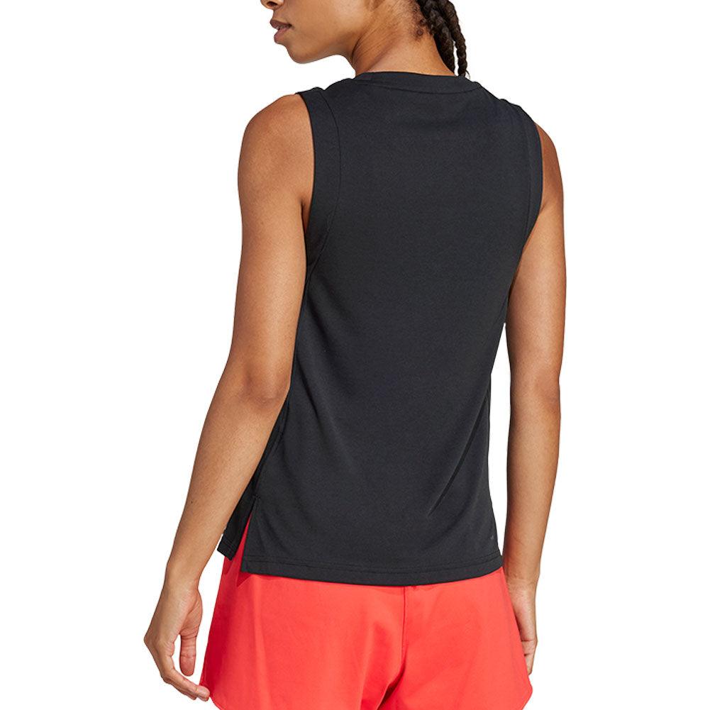 Women`s Match Tennis Tank Black Apparel Adidas