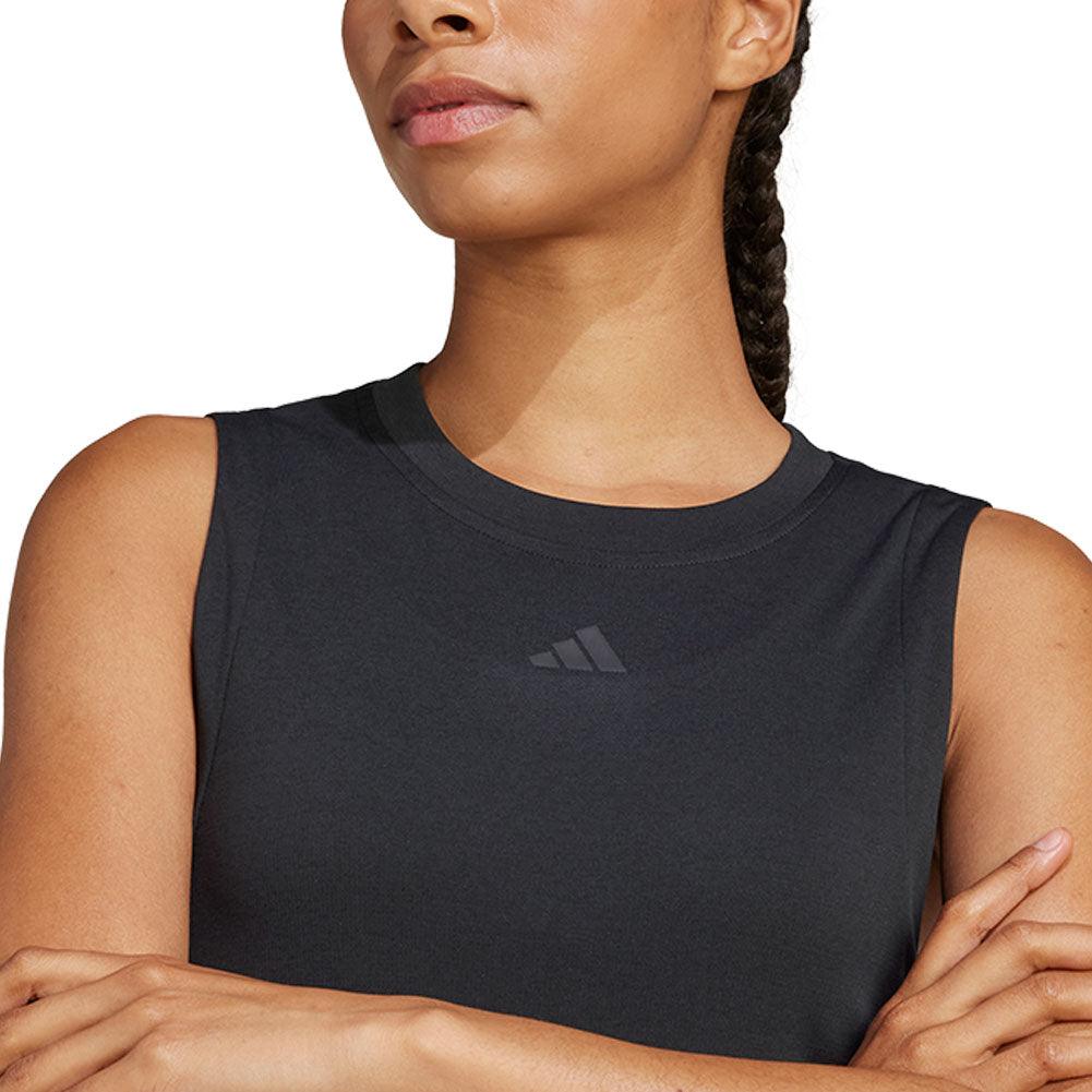 Women`s Match Tennis Tank Black Apparel Adidas