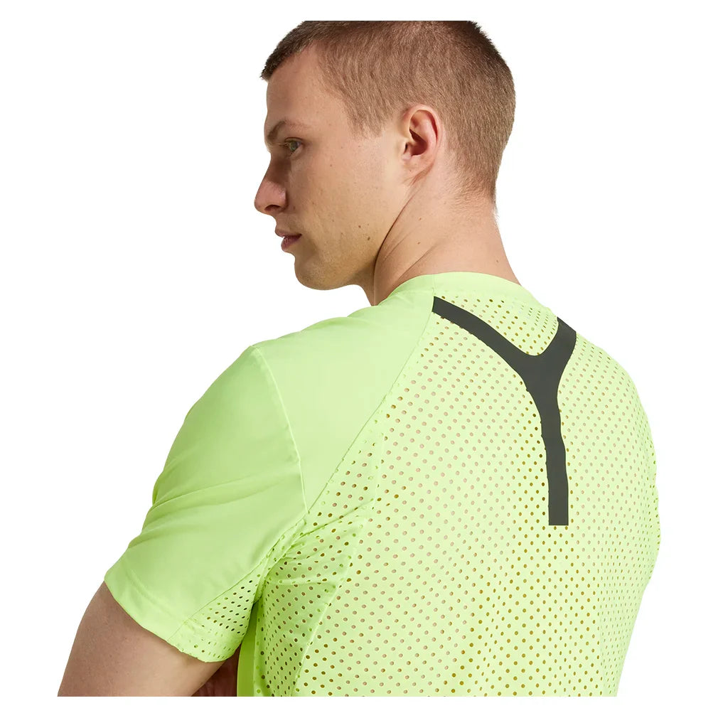 Men`s Freelift Pro Tennis Top Lucid Lemon Apparel Adidas