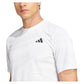 Men`s Club Graphic Tennis Top White Apparel Adidas