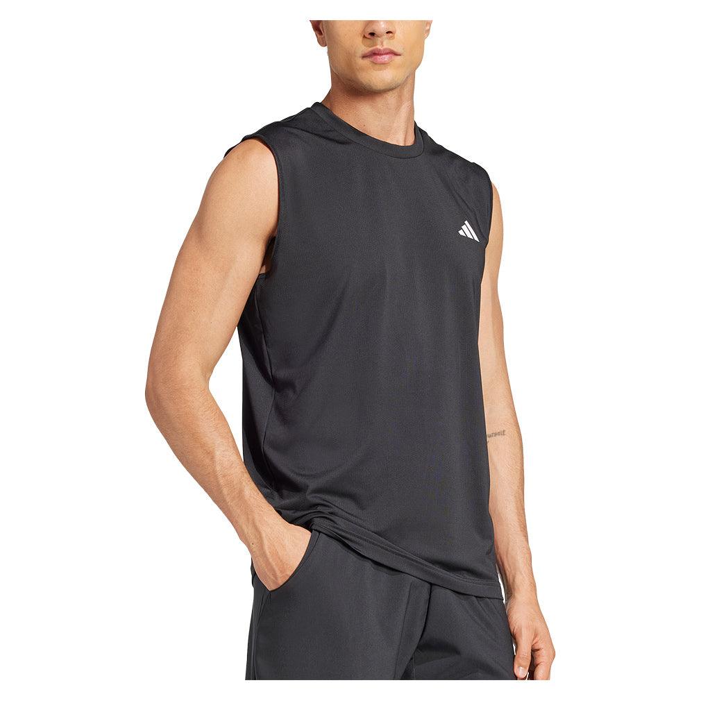 Men`s Club Tennis Tank Black Apparel Adidas
