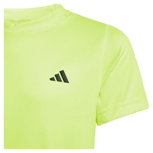 Boys' Club Tennis Top Lucid Lemon Apparel Adidas