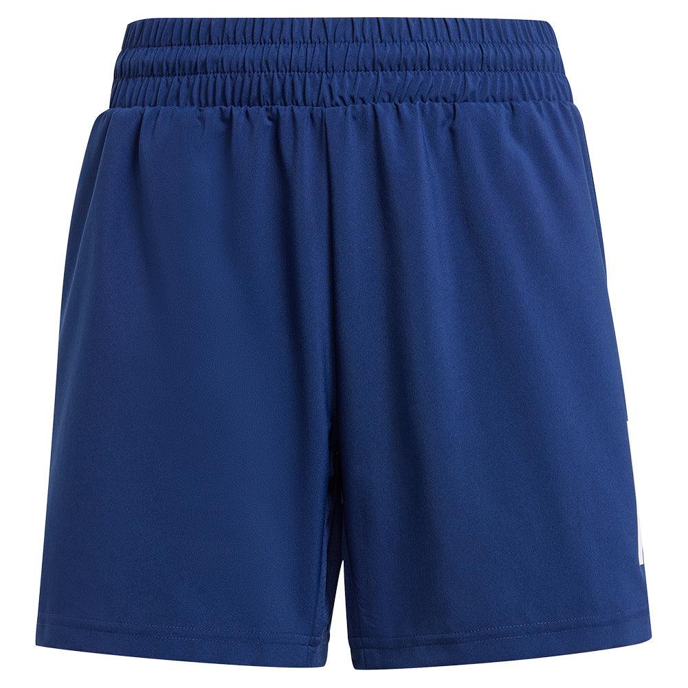 Boys' Club 3 Stripe Tennis Short Dark Blue Apparel Adidas