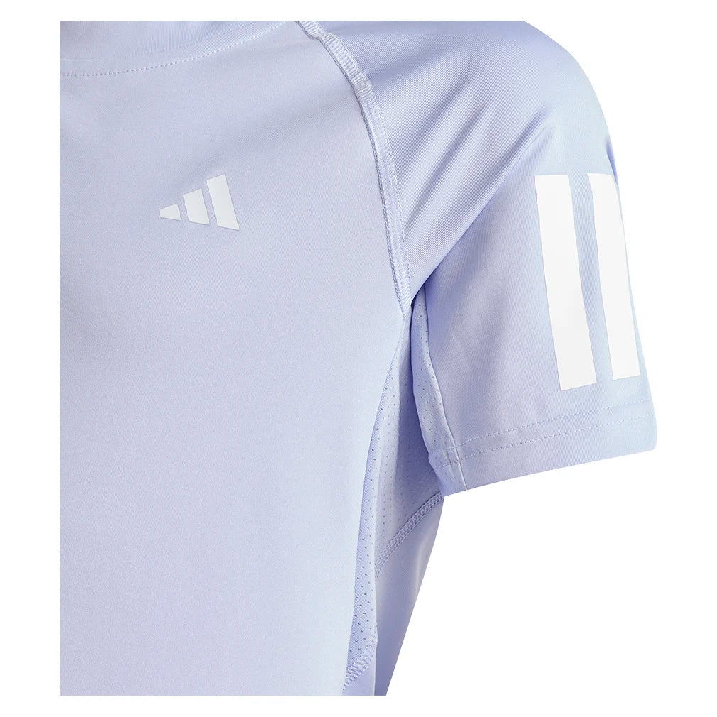 Girls' Club Tennis Tee Violet Tone Apparel Adidas