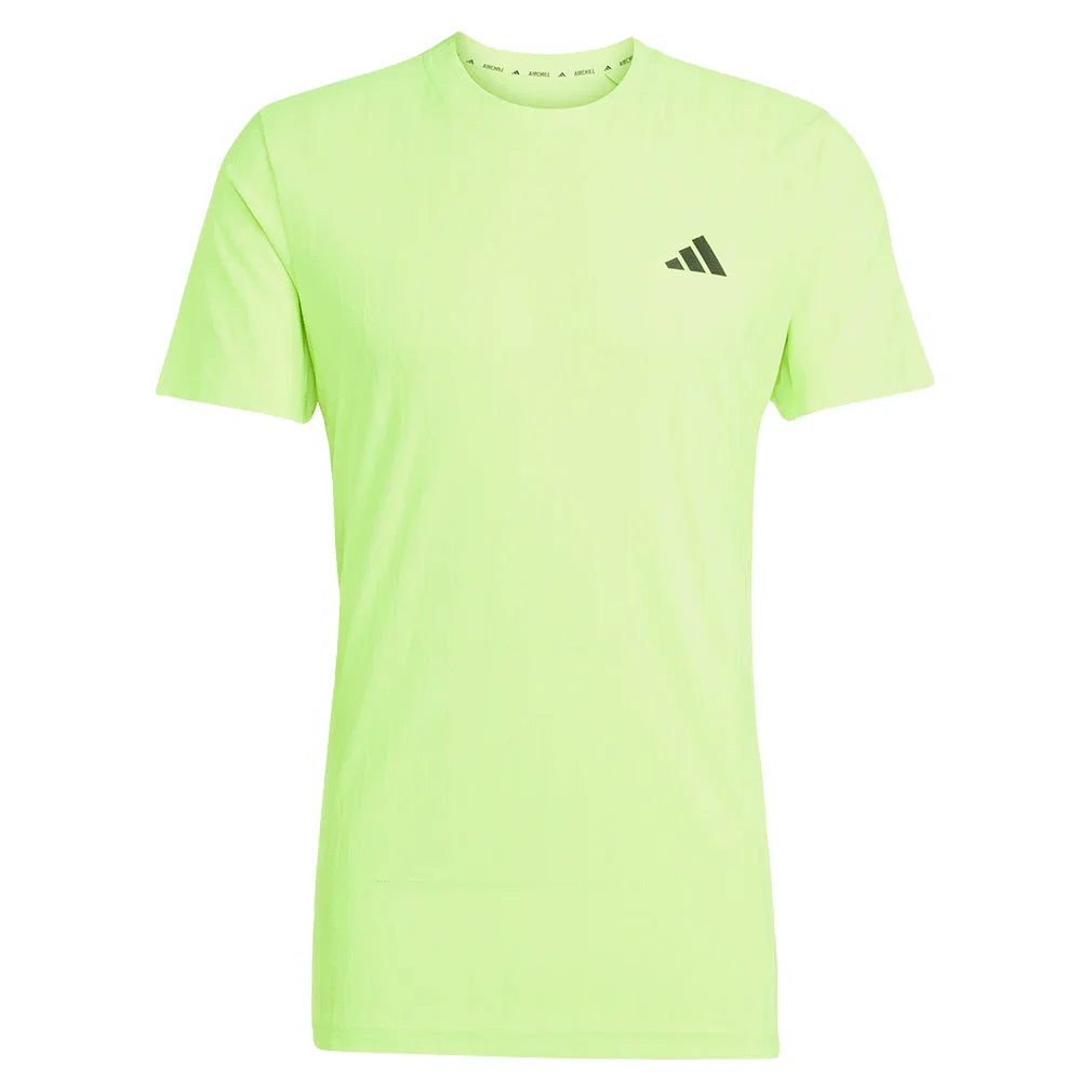 Men`s Freelift Tennis Top Lucid Lemon Apparel Adidas