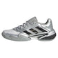 Men`s Barricade 13 SE Tennis Shoes Silver Metallic and Dash Grey Footwear Adidas