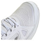 Women`s Stella Court Tennis Shoes White and Lucid Red Footwear Adidas