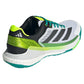 Men`s Crazyquick Boost Padel Shoes Footwear White and Lime Burst Footwear Adidas