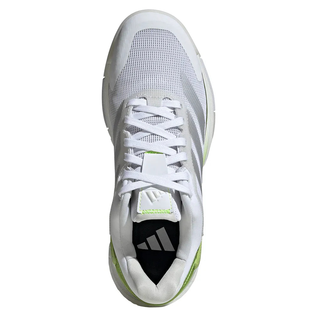 Women`s Crazyquick Boost Padel Shoes Footwear White and Lucid Lemon Footwear Adidas