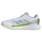 Women`s Courtquick Padel Shoes Footwear White and Lucid Lemon Footwear Adidas