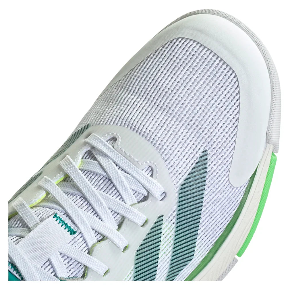 Men`s Crazyquick LS Padel Shoes Footwear White and Aurora Ivy Footwear Adidas