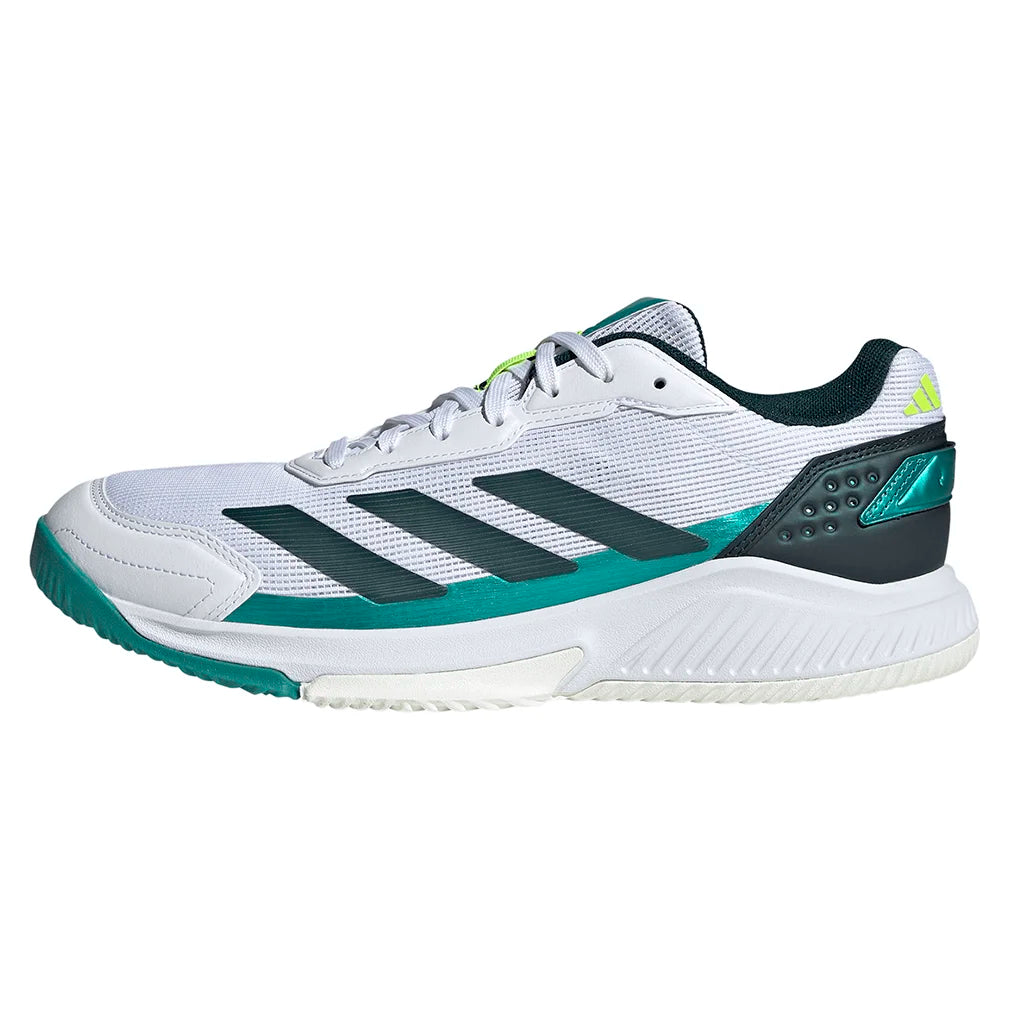 Men`s Courtquick Padel Shoes Footwear White and Aurora Ivy Footwear Adidas