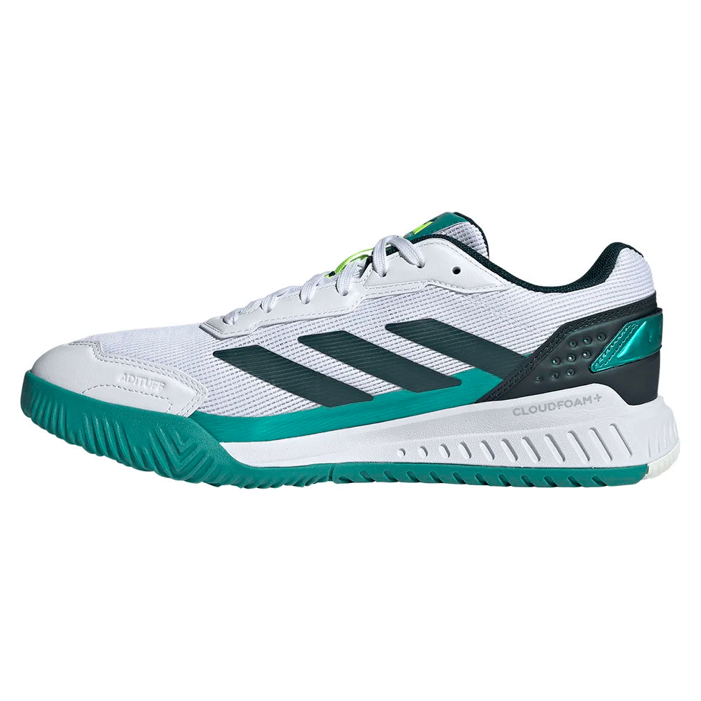 Men`s Courtquick Padel Shoes Footwear White and Aurora Ivy Footwear Adidas