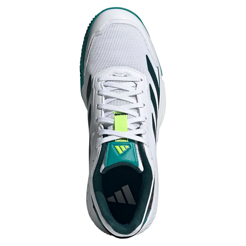 Men`s Courtquick Padel Shoes Footwear White and Aurora Ivy Footwear Adidas