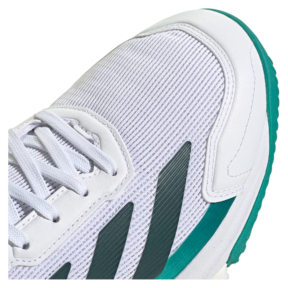 Men`s Courtquick Padel Shoes Footwear White and Aurora Ivy Footwear Adidas