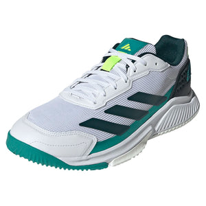 Men`s Courtquick Padel Shoes Footwear White and Aurora Ivy Footwear Adidas