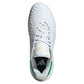 Men`s Barricade 13 Leather Tennis Shoes Gold Metallic and Footwear White Footwear Adidas
