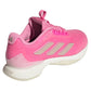 Women`s Avacourt 2 Tennis Shoes Bliss Pink and Silver Metallic Footwear Adidas