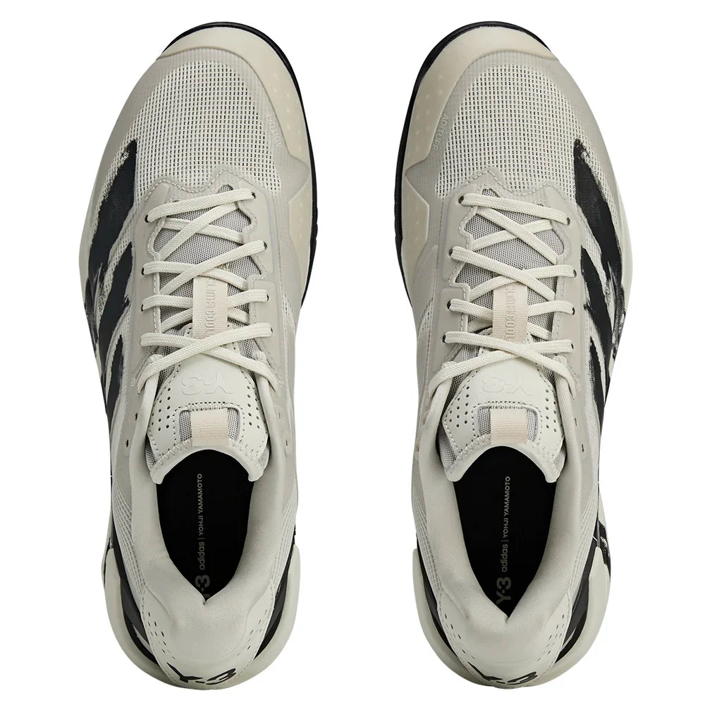 Men`s Y-3 adizero Ubersonic 5 Tennis Shoes Orbit Grey Footwear Adidas