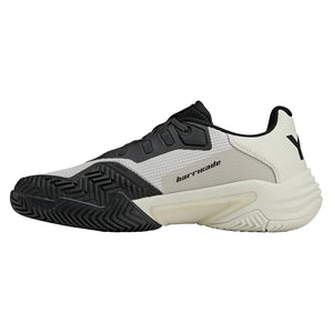Men`s Y-3 Barricade 13 Tennis Shoes Orbit Grey and Black Footwear Adidas