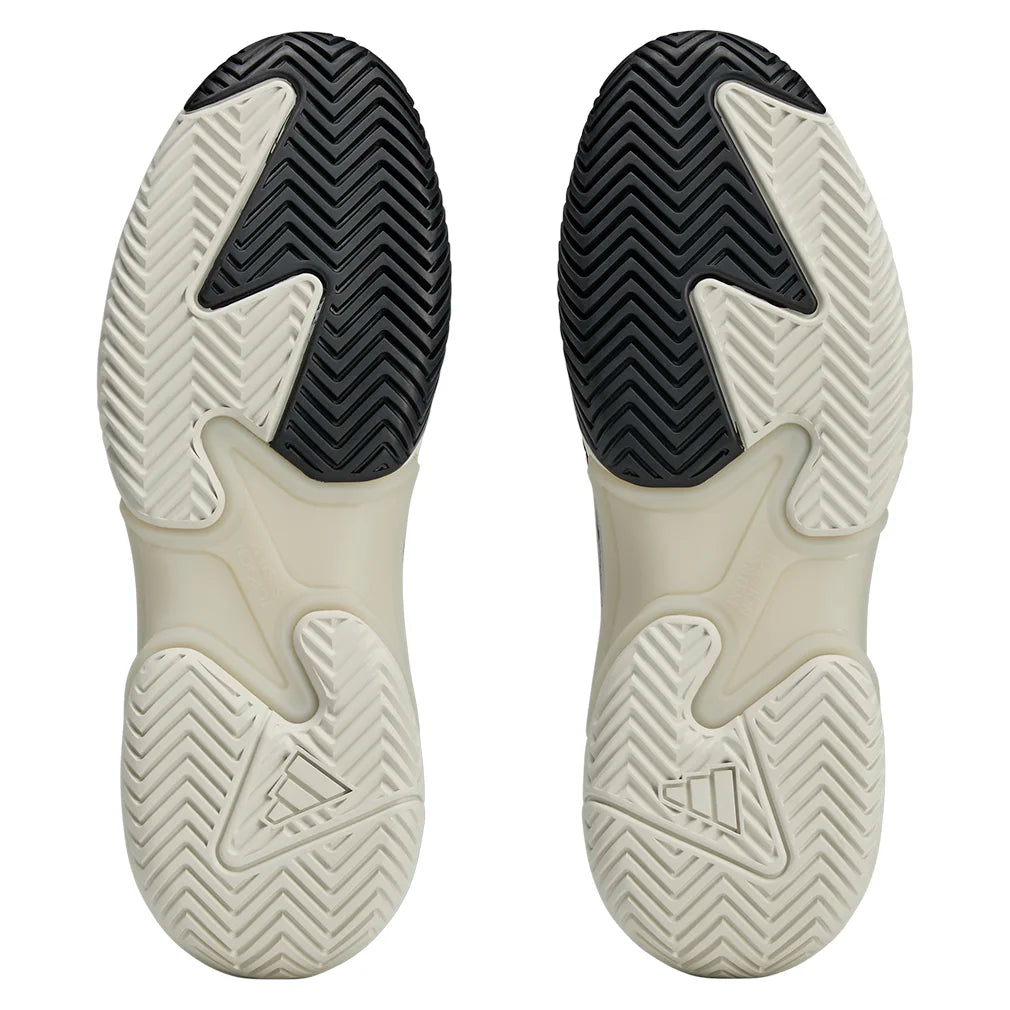 Men`s Y-3 Barricade 13 Tennis Shoes Orbit Grey and Black Footwear Adidas