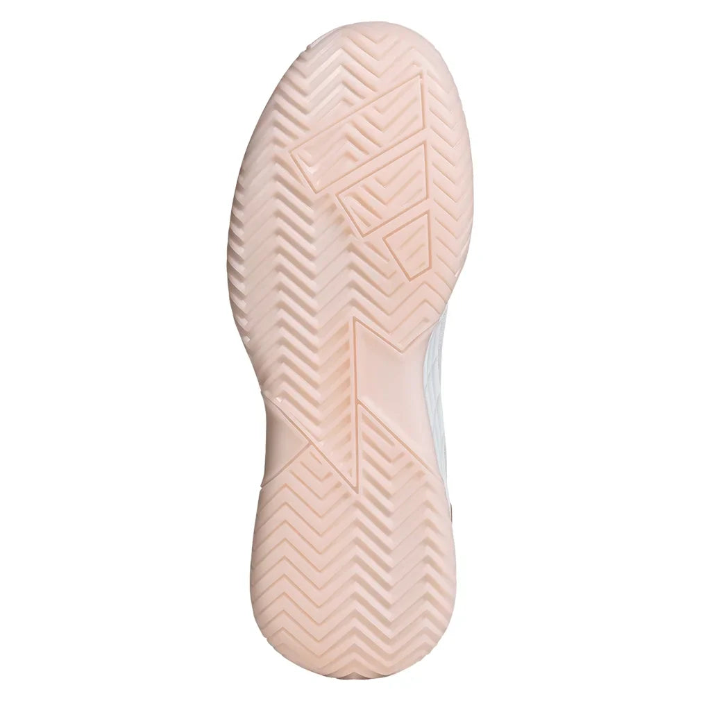 Women`s Defiant Speed 2 Tennis Shoes Footwear White and Ash Pearl Footwear Adidas