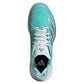 Women`s Defiant Speed 2 Tennis Shoes Flash Aqua and Silver Metallic Footwear Adidas