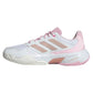 Women`s CourtJam Control 3 Tennis Shoes Footwear White and Lucid Pink Footwear Adidas