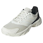 Women`s CourtJam Control 3 Tennis Shoes Off White and Champagne Metallic Footwear Adidas