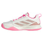 Women`s AvaFlash Tennis Shoes Core White and Lucid Pink Footwear Adidas