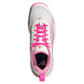Women`s AvaFlash Tennis Shoes Core White and Lucid Pink Footwear Adidas