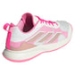 Women`s AvaFlash Tennis Shoes Core White and Lucid Pink Footwear Adidas