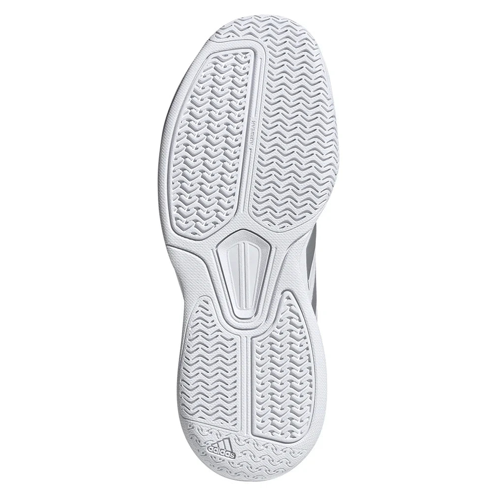 Women`s AvaFlash Tennis Shoes Footwear White and Flash Aqua Footwear Adidas