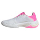 Women`s Barricade 13 Tennis Shoes Footwear White and Ash Pearl Footwear Adidas
