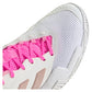Women`s Barricade 13 Tennis Shoes Footwear White and Ash Pearl Footwear Adidas
