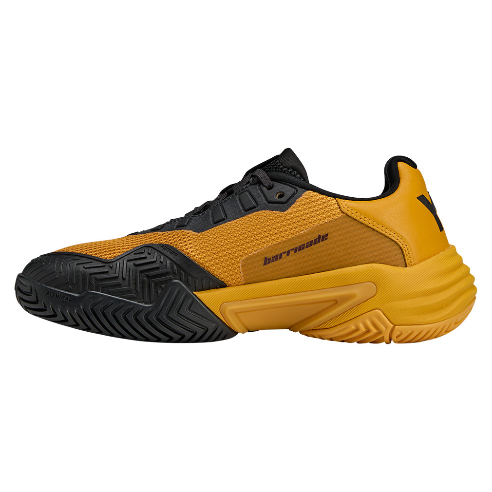 Women`s Y-3 Barricade 13 Tennis Shoes Orbit Grey and Black Footwear Adidas