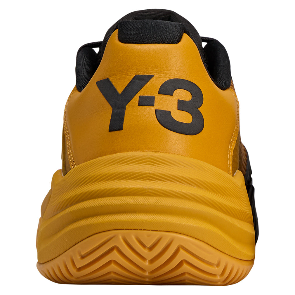 Women`s Y-3 Barricade 13 Tennis Shoes Orbit Grey and Black Footwear Adidas