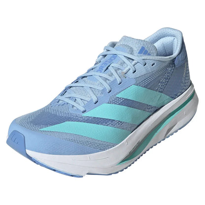 Women`s Adizero SL2 Running Shoes Glow Blue and Flash Aqua Footwear Adidas