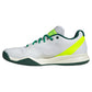 Men`s Courtflash Pickleball Shoes Core Black and Collegiate Green Footwear Adidas