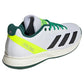 Men`s Courtflash Pickleball Shoes Core Black and Collegiate Green Footwear Adidas