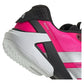 Men`s adizero Ubersonic 5 Tennis Shoes Lucid Pink and Silver Metallic Footwear Adidas