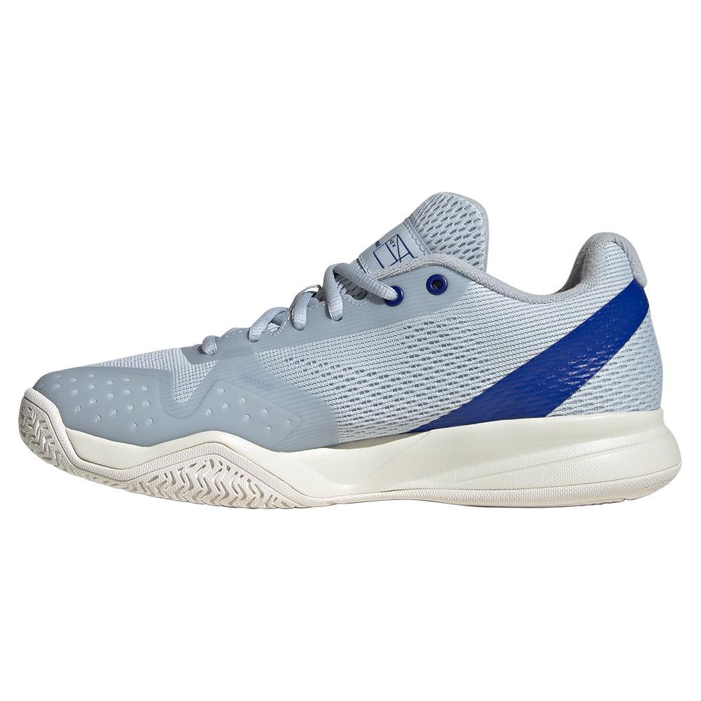 Women`s Courtflash Pickleball Shoes Halo Blue and Lucid Blue Footwear Adidas