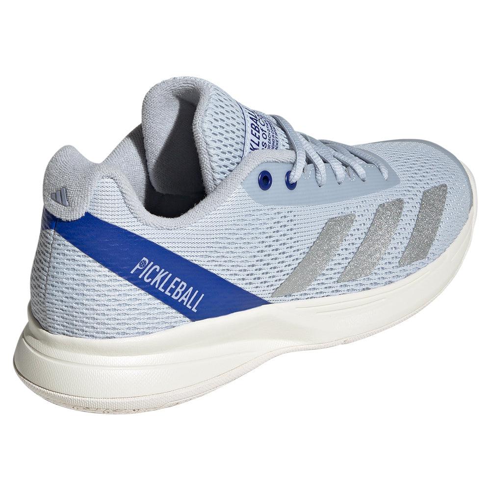 Women`s Courtflash Pickleball Shoes Halo Blue and Lucid Blue Footwear Adidas