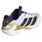 Men`s adizero Ubersonic 5 Tennis Shoes Footwear White and Core Black Footwear Adidas