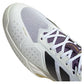 Men`s adizero Ubersonic 5 Tennis Shoes Footwear White and Core Black Footwear Adidas