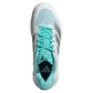 Women`s adizero Ubersonic 5 Tennis Shoes Footwear White and Silver Metallic Footwear Adidas